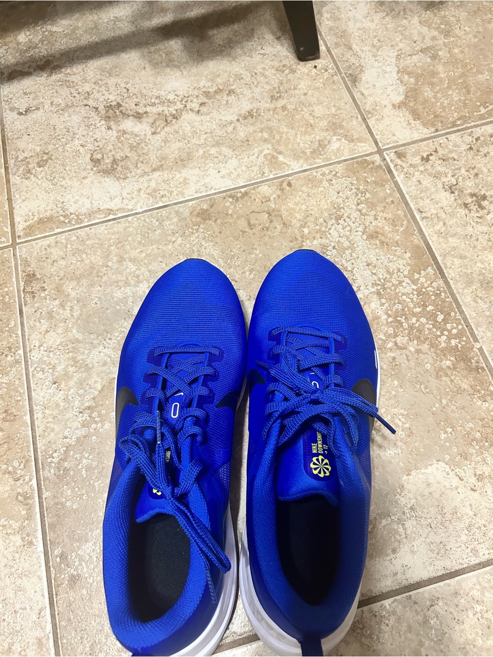 Nike Men’s Royal Blue Athletic Trainers with Black Swoosh